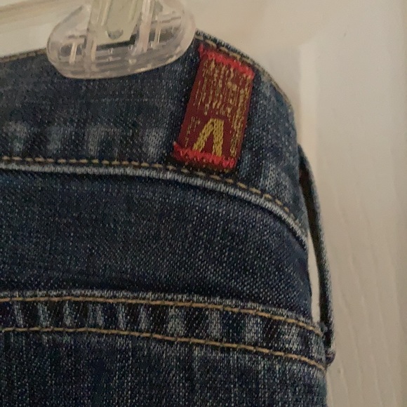 7 FOR ALL MANKIND FLARE LEG JEANS SIZE 27 - Picture 6 of 10